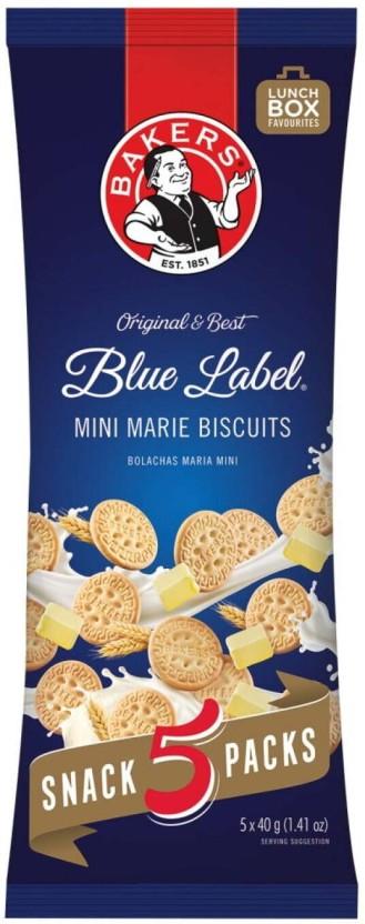 Bakers Blue Label Mini Marie Biscuit (200 g)