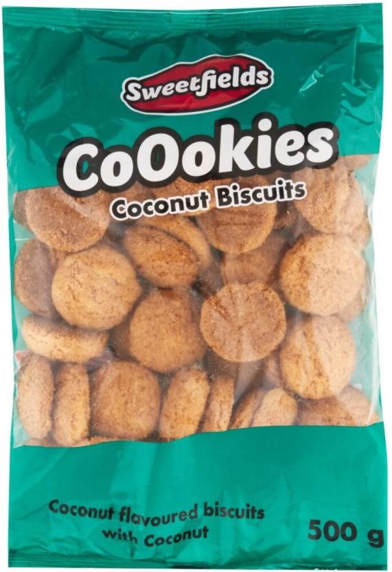 Sweetfields Coconut Flavoured Cookies (500 g)