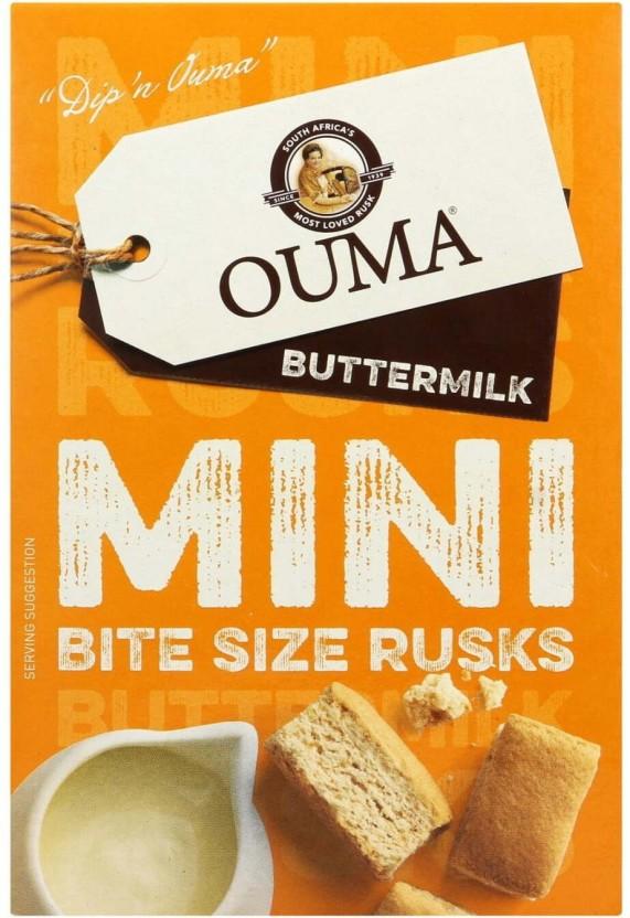 Ouma Mini Bite Size Buttermilk flavoured Buttermilk Rusk (200 g)