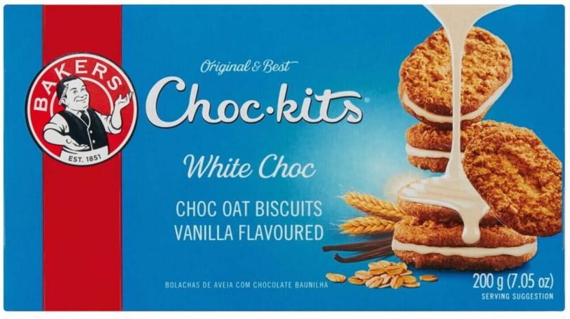 Bakers White Choc Oat Biscuit (200 g)