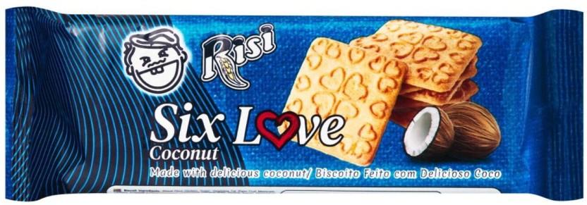 Risi Six Love Coconut Bakery Biscuit (200 g)