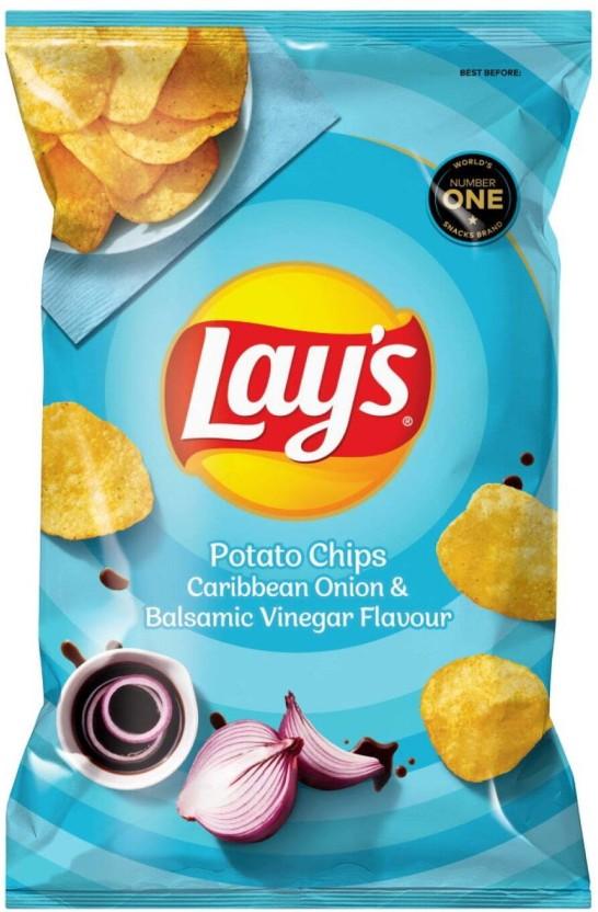 Lay's Caribbean Onion & Balsamic Vinegar Chips (1 x 120 g)
