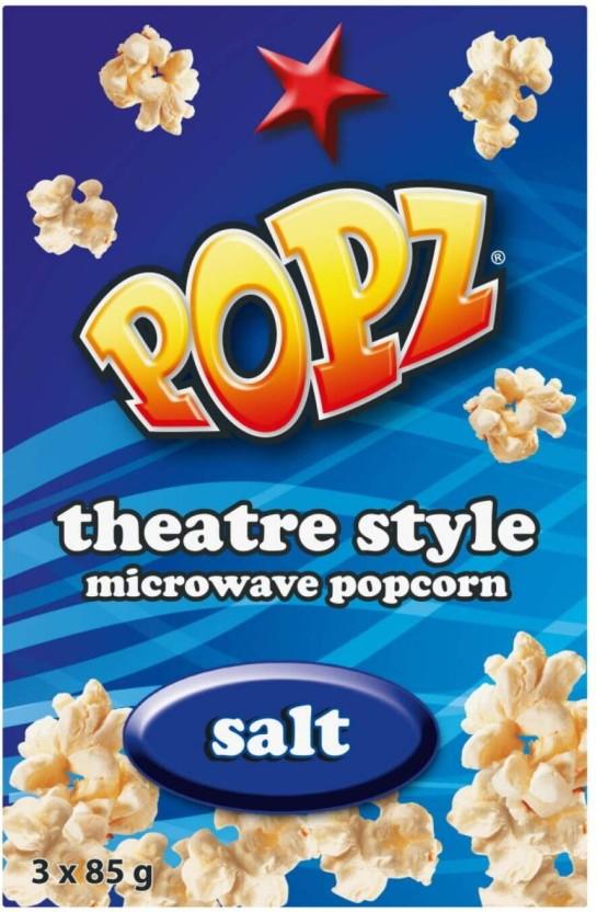 Ster Kinekor Popz Microwave Salt Popcorn (85 g, Pack of 12)