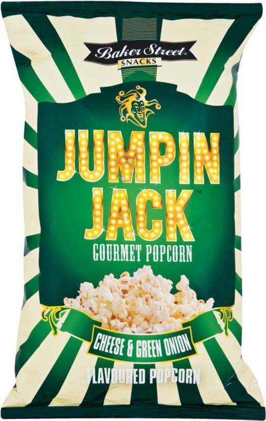 Jumpin Jack Gourmet Cheese and Green Onion Popcorn (100 g, Pack of 13)