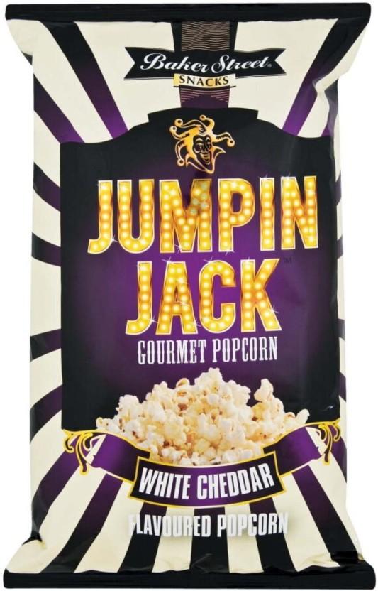 Jumpin Jack Gourmet White Cheddar Popcorn (100 g, Pack of 13)