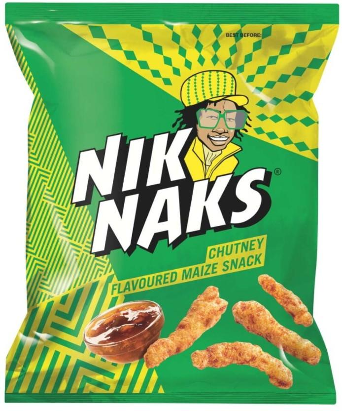 Simba Chutney Flavoured Maize Snacks Chips (48 x 50 g)