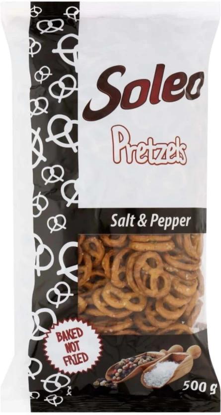 Soleo Pretzels Salt & Pepper (500 g)