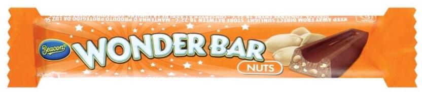 Beacon Wonder Bar Nuts Milk Chocolate Bars (24 x 23 g)