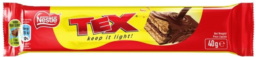 Nestle Tex Wafer Aero Centre Milk Chocolate Bars (40 g)