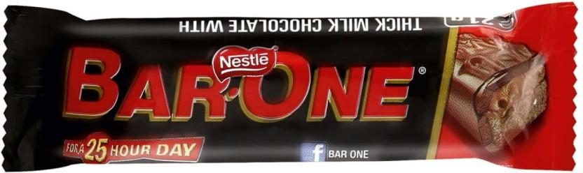 Nestle Bar One Milk Chocolate Bars (24 x 21 g)