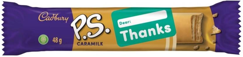 Cadbury PS Caramilk Milk Chocolate Bars (48 g)