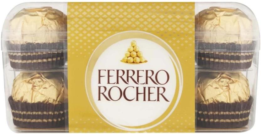 Ferrero Rocher 16 Piece Gift Box Milk Chocolate Truffles (200 g)
