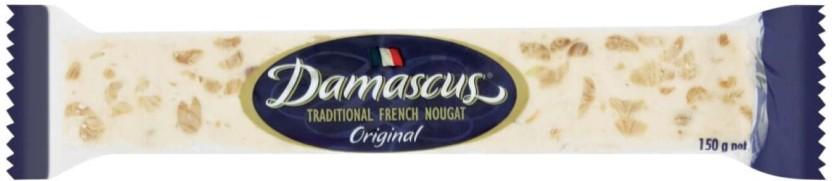 Damascus Traditional French Nougat Original Milk Chocolate Bars (150 g)