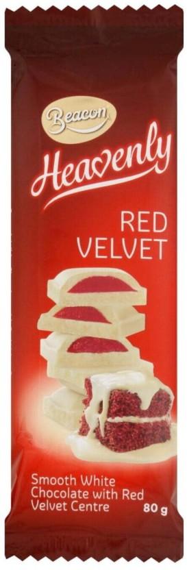 Beacon Heavenly Red Velvet White Chocolate Slabs (12 x 80 g)