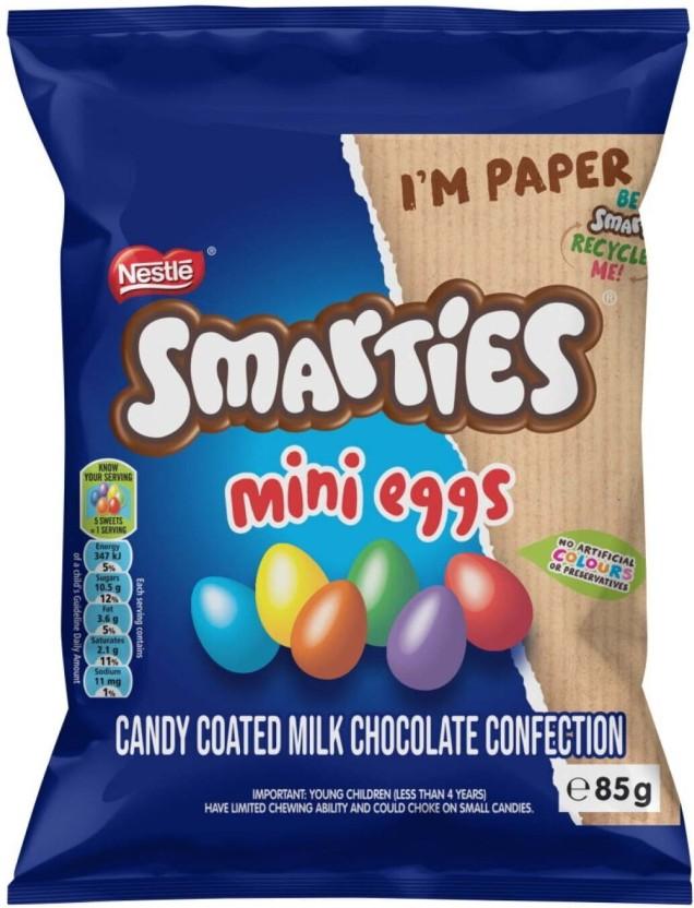 Nestle Smarties Mini Candy Coated Milk Chocolate Truffles (40 x 85 g)