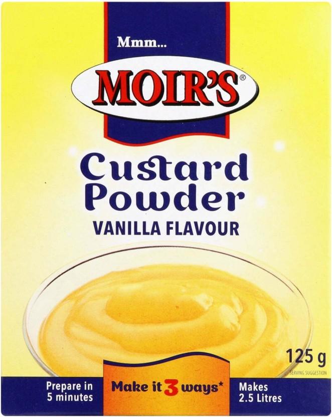 Moir's Vanilla Flavour Custard Powder (72 x 125 g)