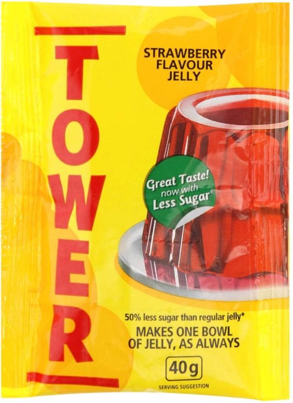 Tower Strawberry Flavoured Jelly Crystals (36 x 40 g)
