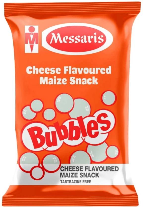 Messaris Bubbles Cheese Flavoured Maize Puffcorn (30 x 100 g)