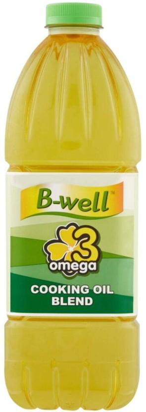 B-Well Omega Blended Oil Plastic Bottle (2 L)