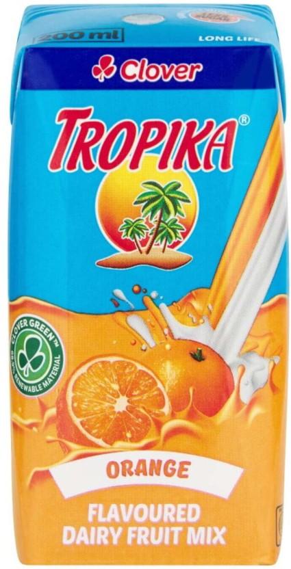 Clover Tropika Orange Flavoured Diary Fruit Mix (6 x 200 ml)