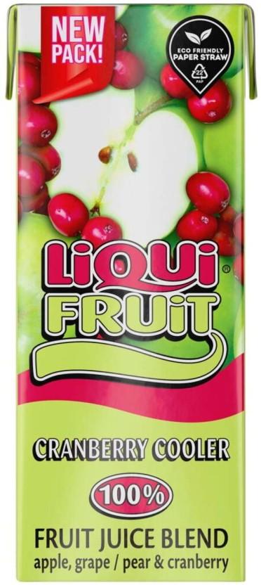 Liqui Fruit Cranberry Cooler 100% Fruit Juice Blend (24 x 200 ml)