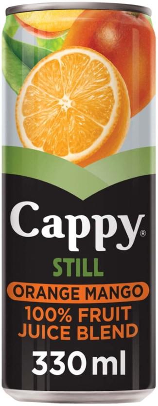 Cappy Still Orange Mango 100 % Fruit Juice Blend (330 ml)