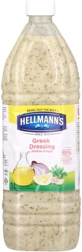Hellmann'S Greek Dressing Molhos Grego Dressing (1 L)