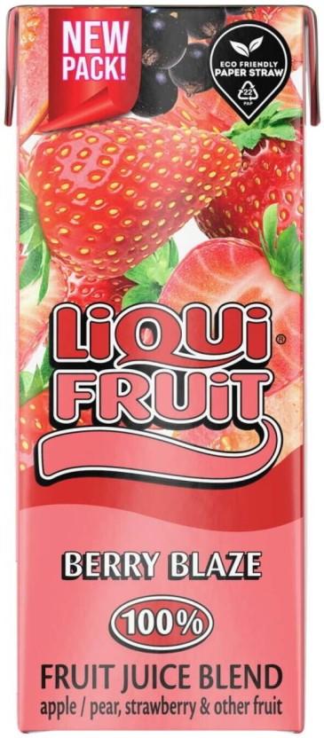 Liqui Fruit Berry Blaze 100% Fruit Juice Blend (200 ml)