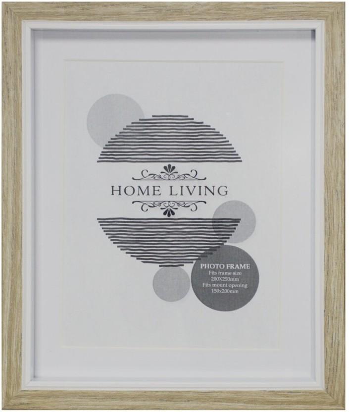 Home Living Wood Wall Photo Frame (Beige, 1 Photo(s), 200X250)