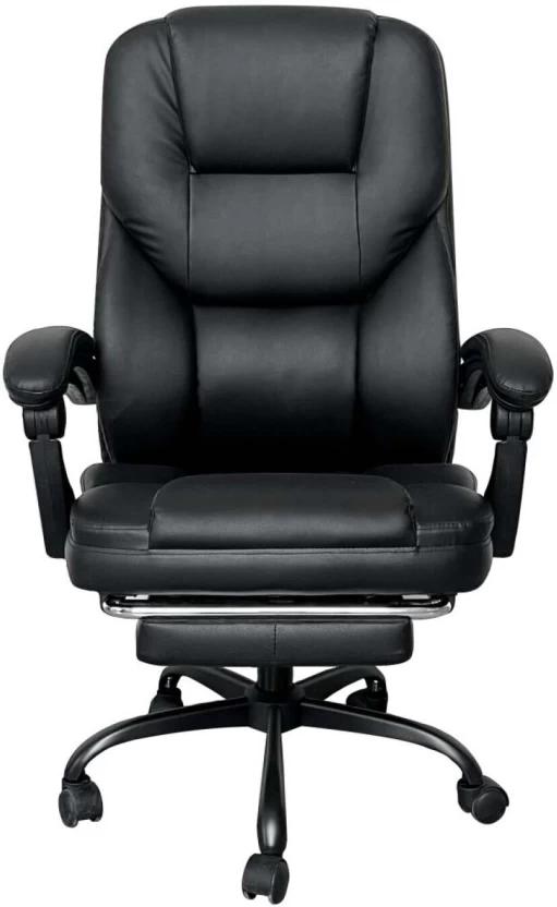 Everfurn GNAA02_2 High Back Chair (Black, Pre-assembled)