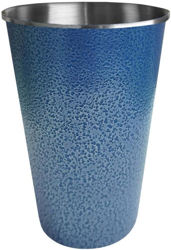 Moto Quip GECH02_11 Water/Juice Glass (330 ml, Blue)