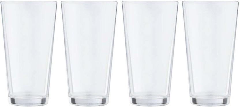 Home Classix (Pack of 4) Franschoek Beverage Water/Juice Glass Set (415 ml, Clear)