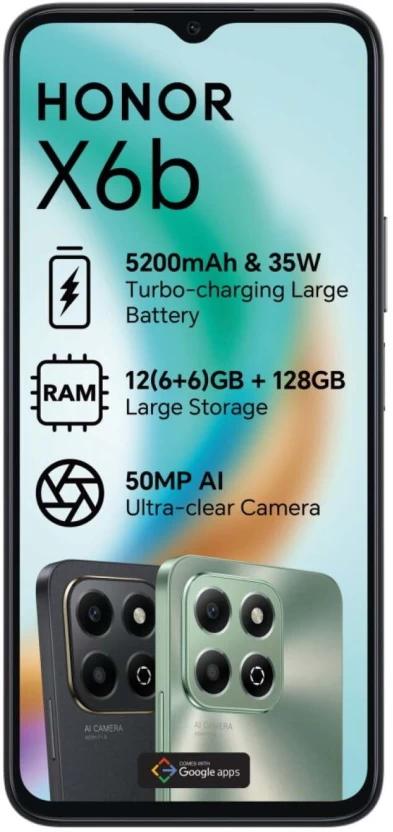 Honor X6b 4G DS | Green (Green, 128 GB) (6 GB RAM)