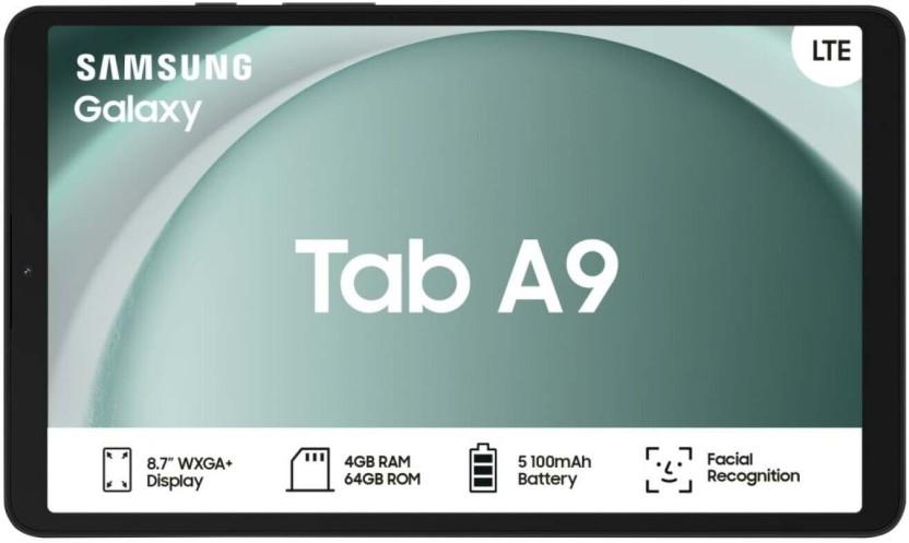 Samsung Galaxy Tab A9 LTE Android 4 GB RAM (Wi-Fi+4G, 64 GB, NA)