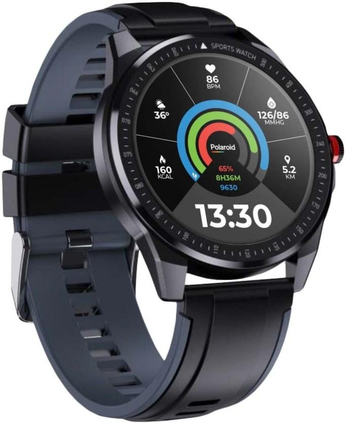 Polaroid PA88 Smartwatch (Black Strap)