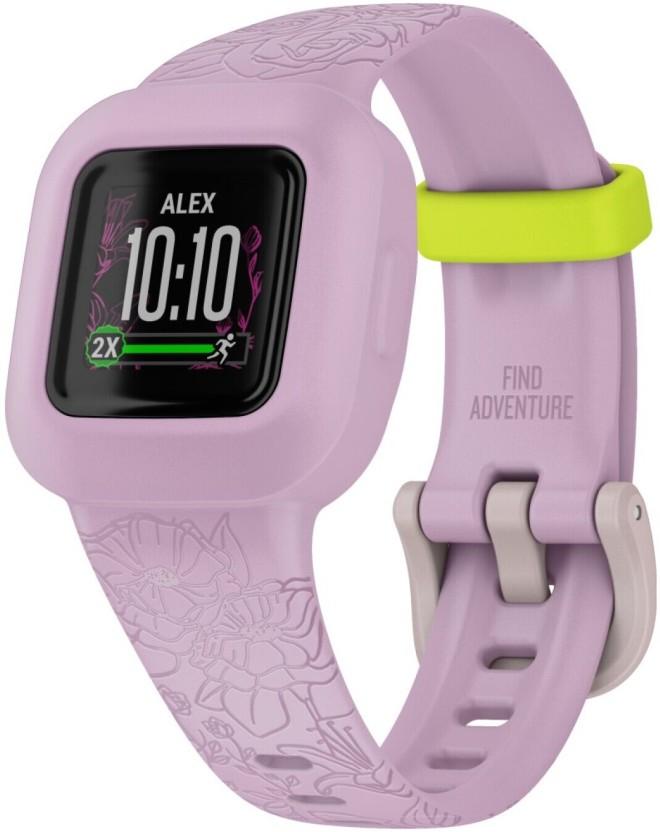 Garmin Vivofit Junior 3 Smartwatch (Purple Strap, S)