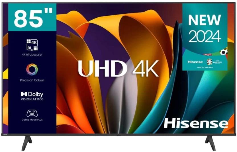 Hisense 215 cm (85 inch) LED Ultra HD (4K) VIDAA TV 2024 Edition