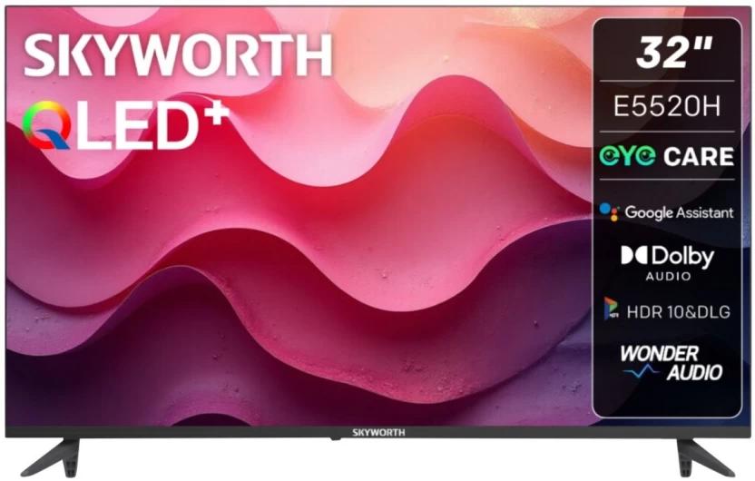 Skyworth 81 cm (32 inch) QLED HD Ready Google TV 2018 Edition