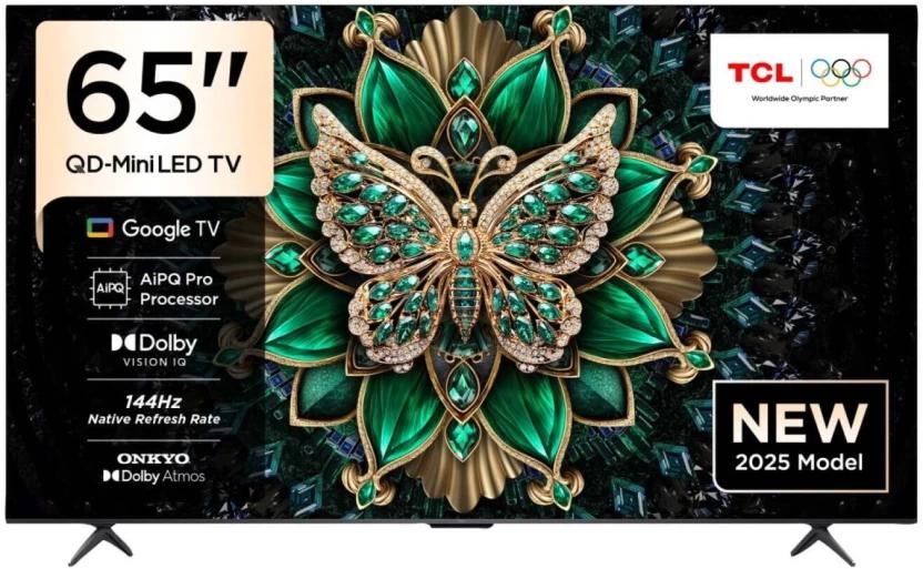 TCL 165 cm (65 inch) LCD Ultra HD (4K) Google TV 2025 Edition