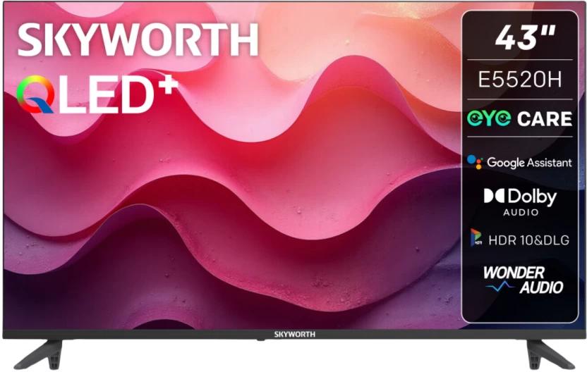 Skyworth 109 cm (43 inch) LED Full HD Google TV 2024 Edition
