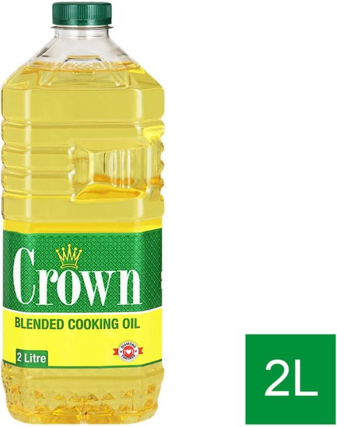 Crown Blended Cooking Oil Plastic Bottle (12 x 2 L)