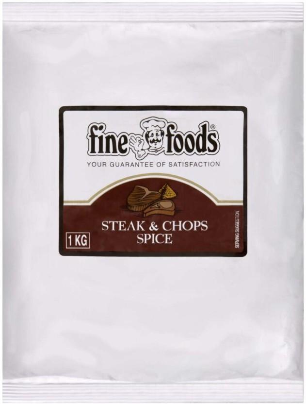 Fine Foods Steak & Chops Spice (8 x 1 kg)