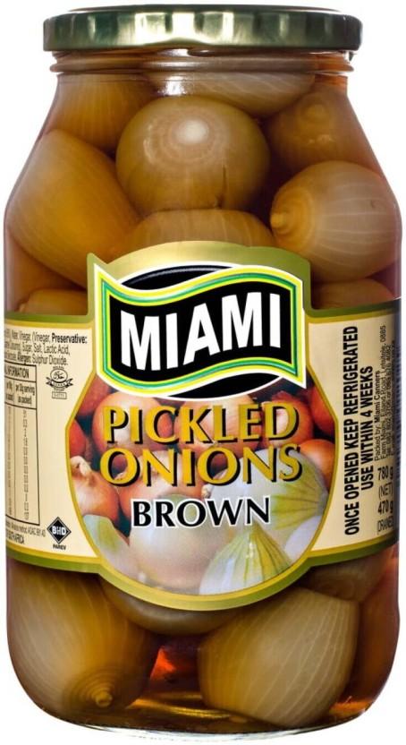 Miami Pickled Onions Brown Vegetables (780 g)
