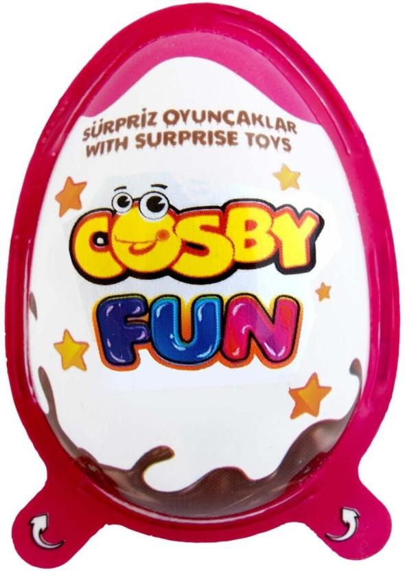 Cosby Fun Suprise Boys Toy White Chocolate Fudges (11 x 20 g)