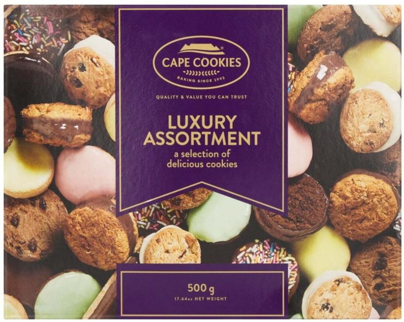 Cape Cookies Luxury Box Biscuits Assorted Biscuit (500 g)