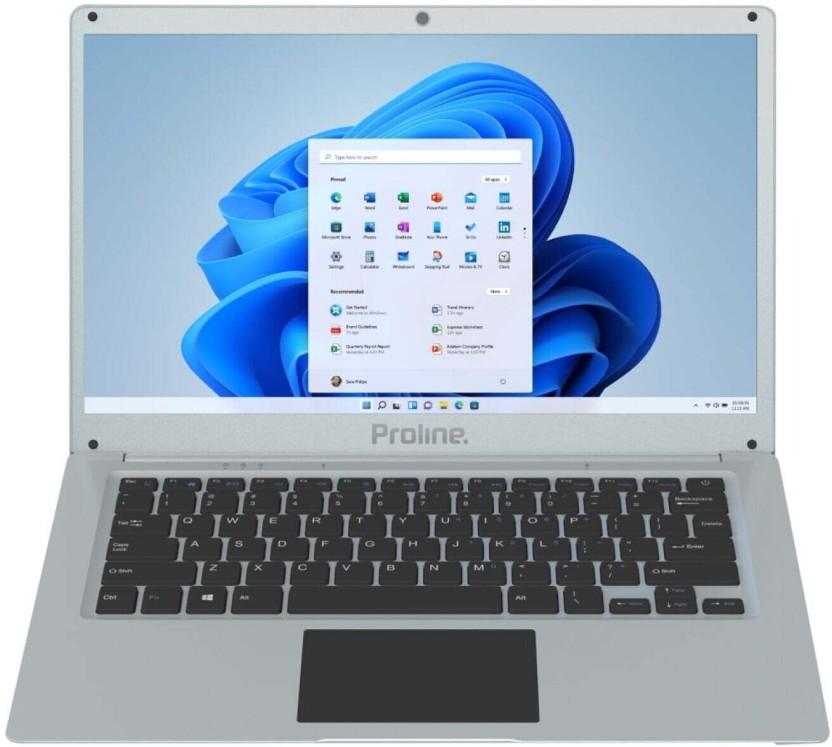 Proline Thinline Intel Celeron Dual Core N4020 - (8 GB/256 GB SSD/Windows 11 Home) V146GNS Notebook (14.1 inch, Silver, 1.66 kg)