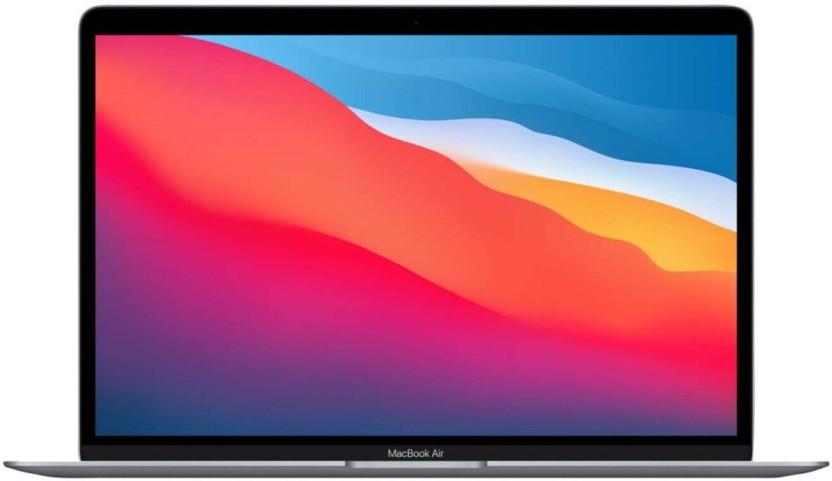 Apple Macbook Air M1 1st Gen - (8 GB/256 GB SSD/macOS 15 Sequoia/8 GB Graphics) MGN63ZE/A (13 inch, Grey, 1.29 kg)