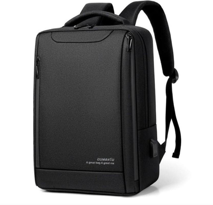 DUMANTU Waterproof Laptop Backpack Bag Laptop Backpack (Black)