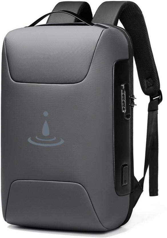iDemoo ELITE-LAPTOP-BACKPACK-GREY Laptop Backpack (Grey)