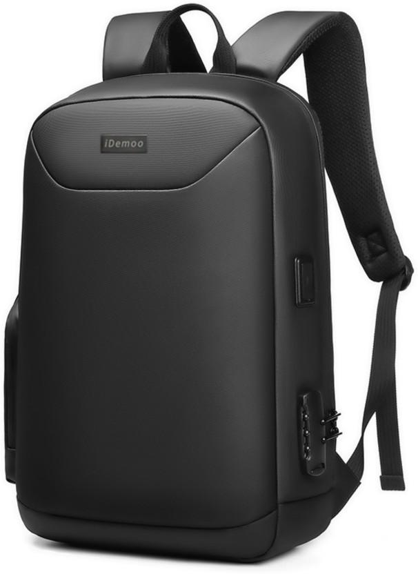 iDemoo APEX-BACKPACK-BLACK Laptop Backpack (Black)